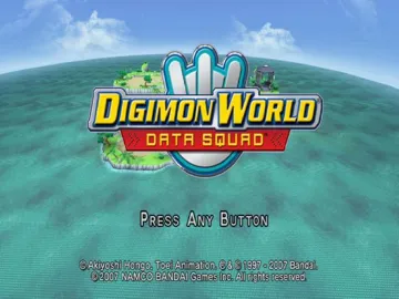 Digimon World - Data Squad screen shot title